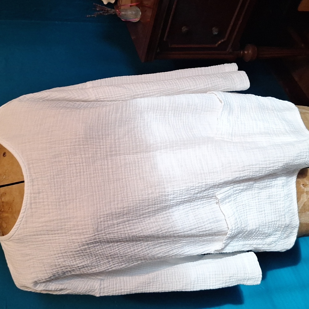 C&C California White Textured Top